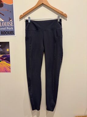 Navy High-Waist Performance Leggings